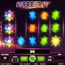 CashWin - Starburst Slot Game by NetEnt