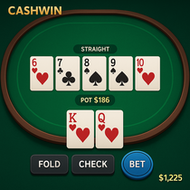 CashWin - Poker - Online Casino Tischspiel